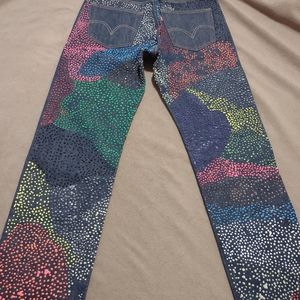 Custom Levi's 501 jeans